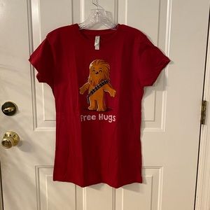 Free Hugs - Teeturtle Chewbacca t-shirt, Size XL